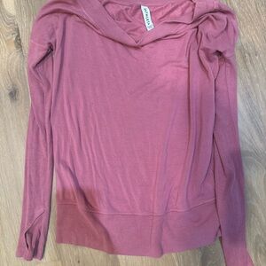 Athleta Pink Long Sleeve Top